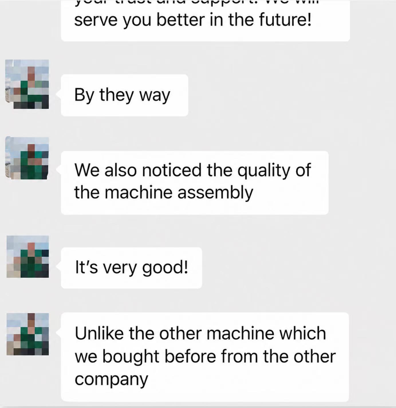 Customer Feedback