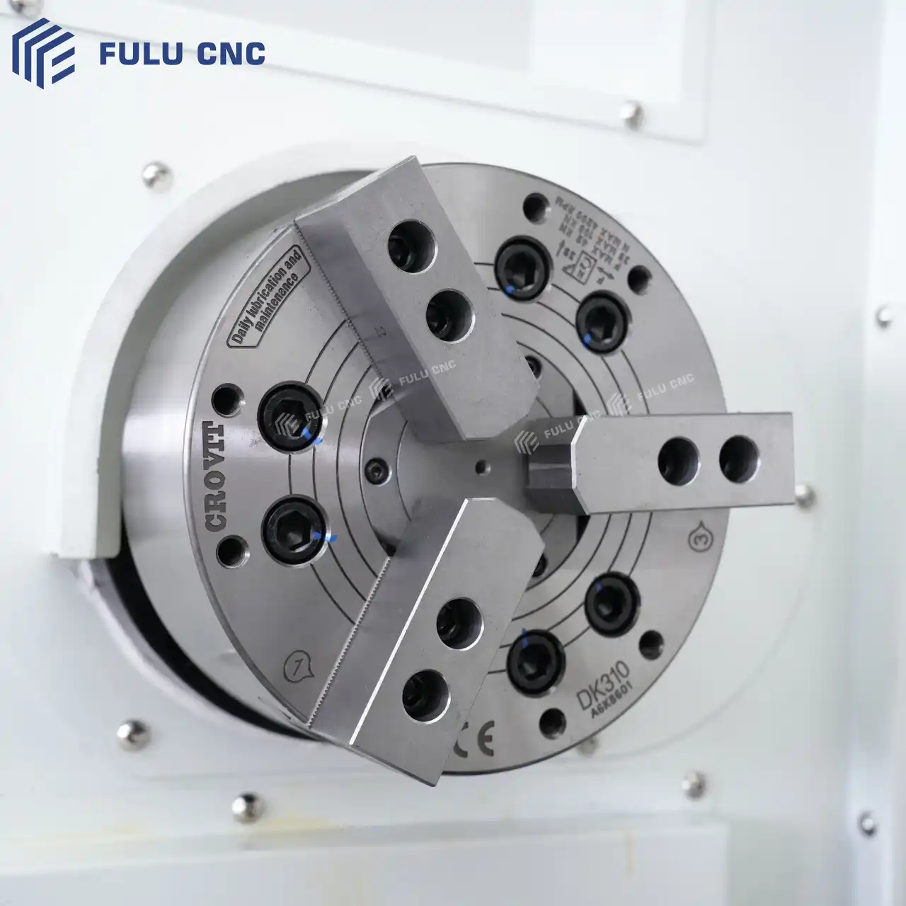 3 jaw chuck cnc lathe ck6150 1500