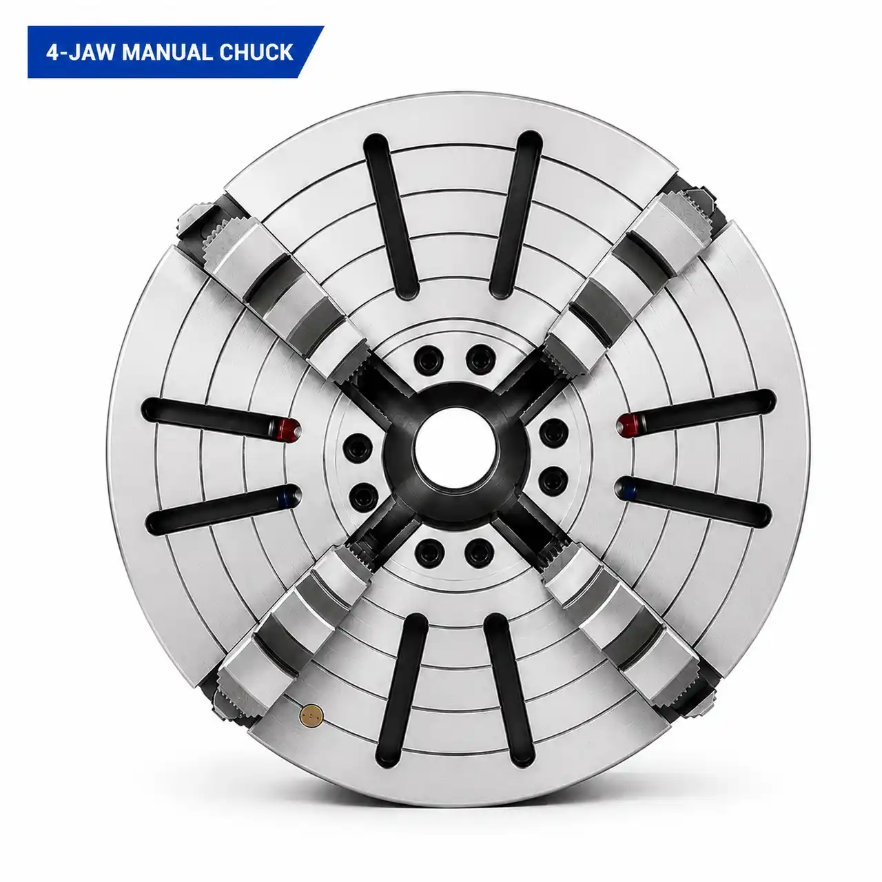 4‑jaw manual chuck