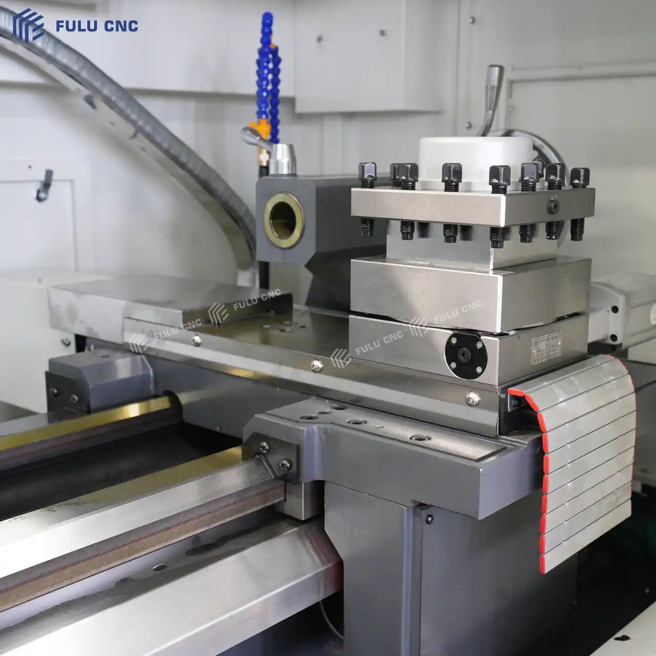 4 station electric turret cnc lathe ck6150 1000