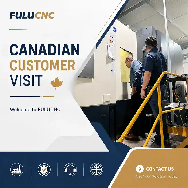 canadian customer factory visit