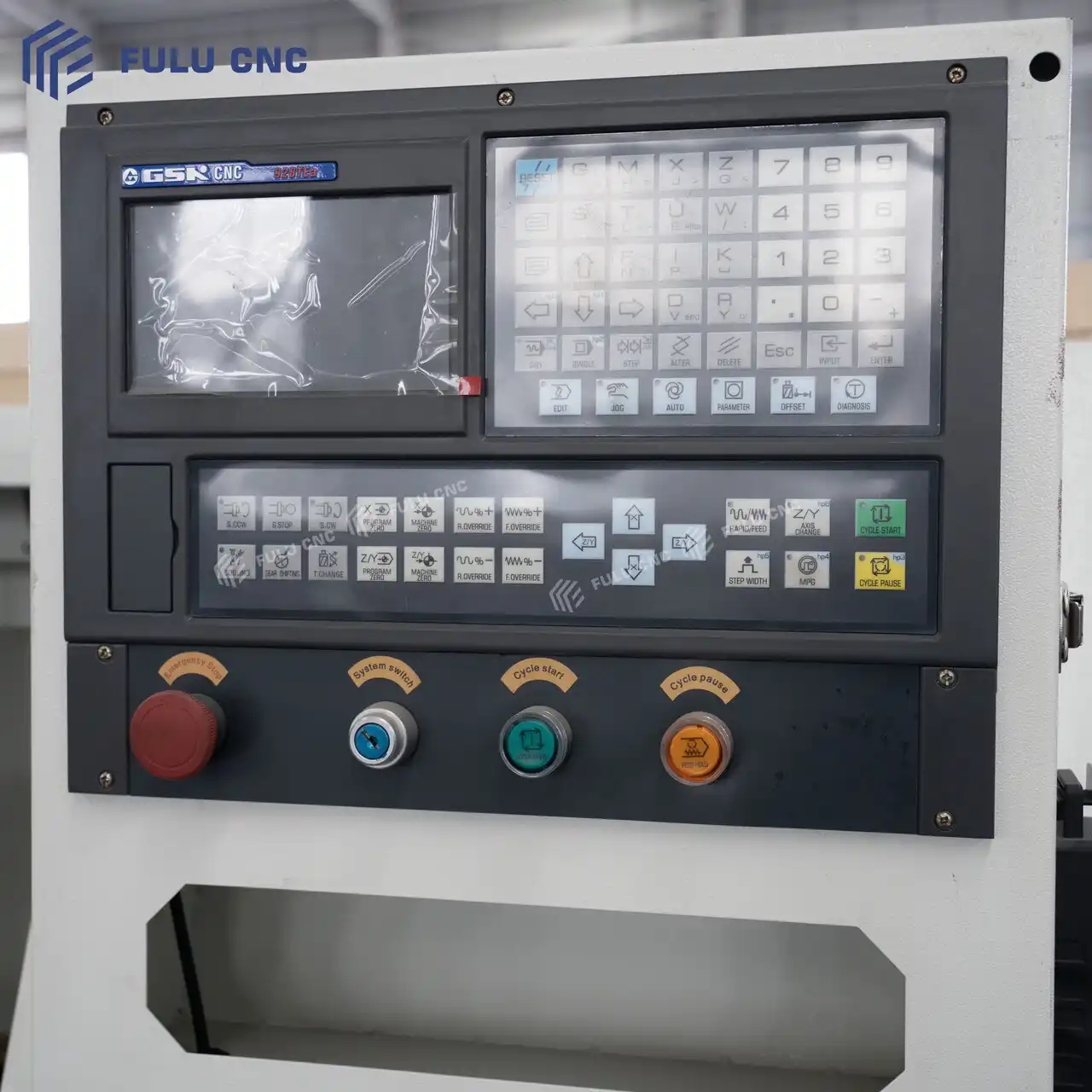 CK6140-750 flat bed cnc lathe gsk control system
