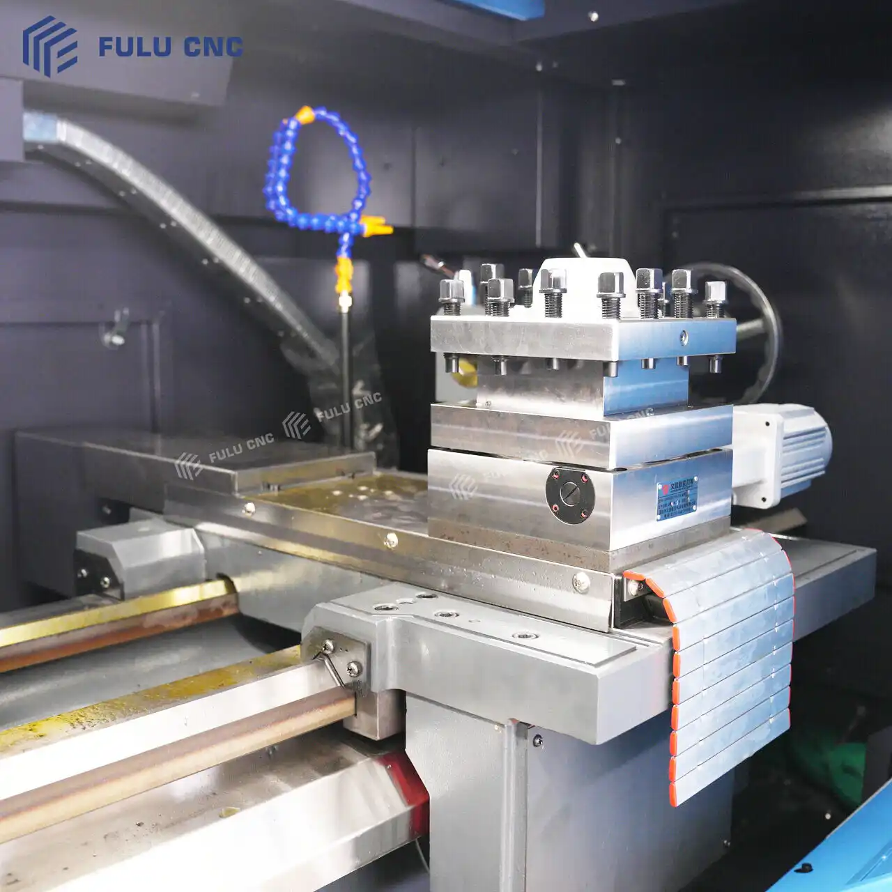 ck6150 1000 cnc lathe 4 station electric turret