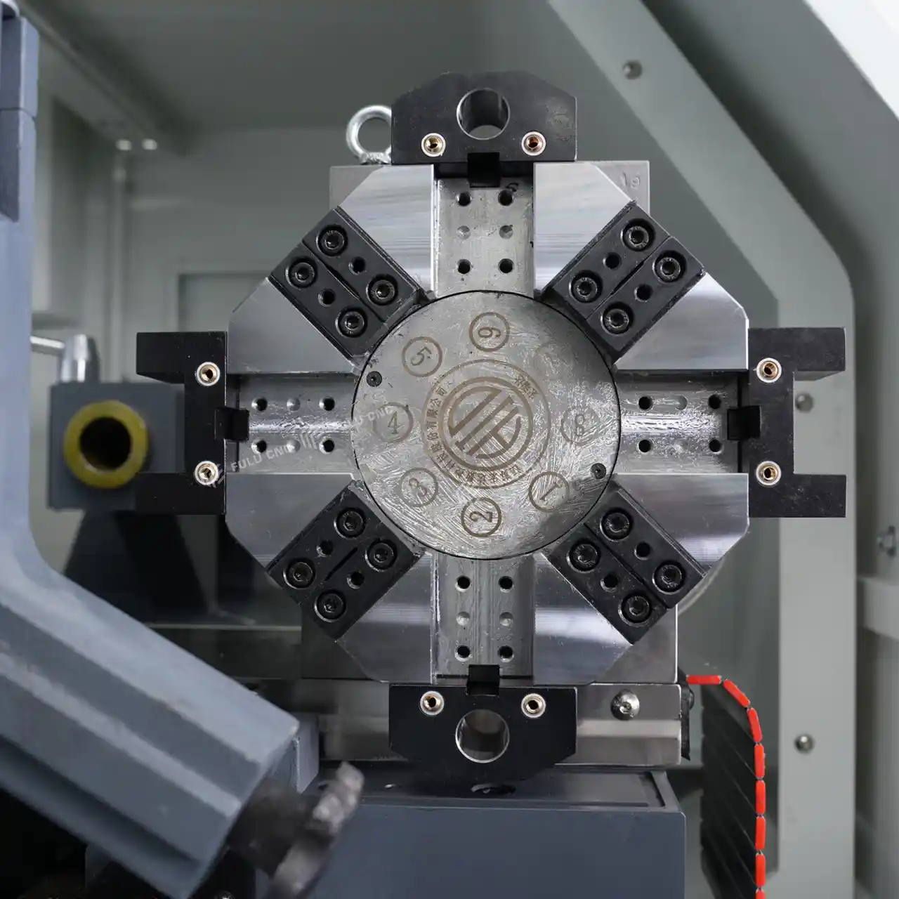 cnc lathe 8-station electric turret