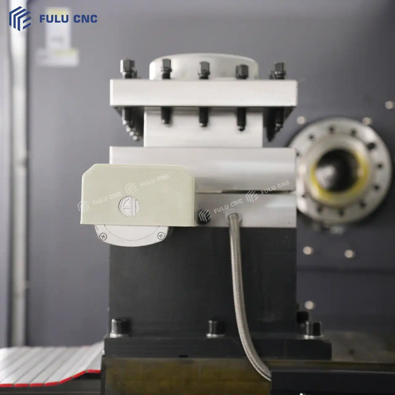 cnc lathe ck61100-1500 4-station electric turret