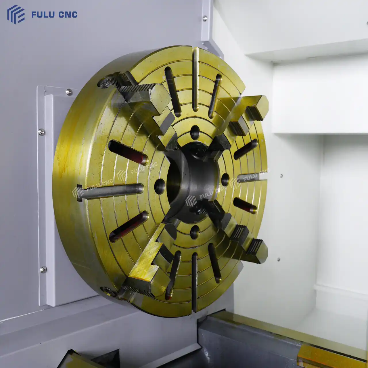 cnc lathe ck6180 1500 4-jaw chuck