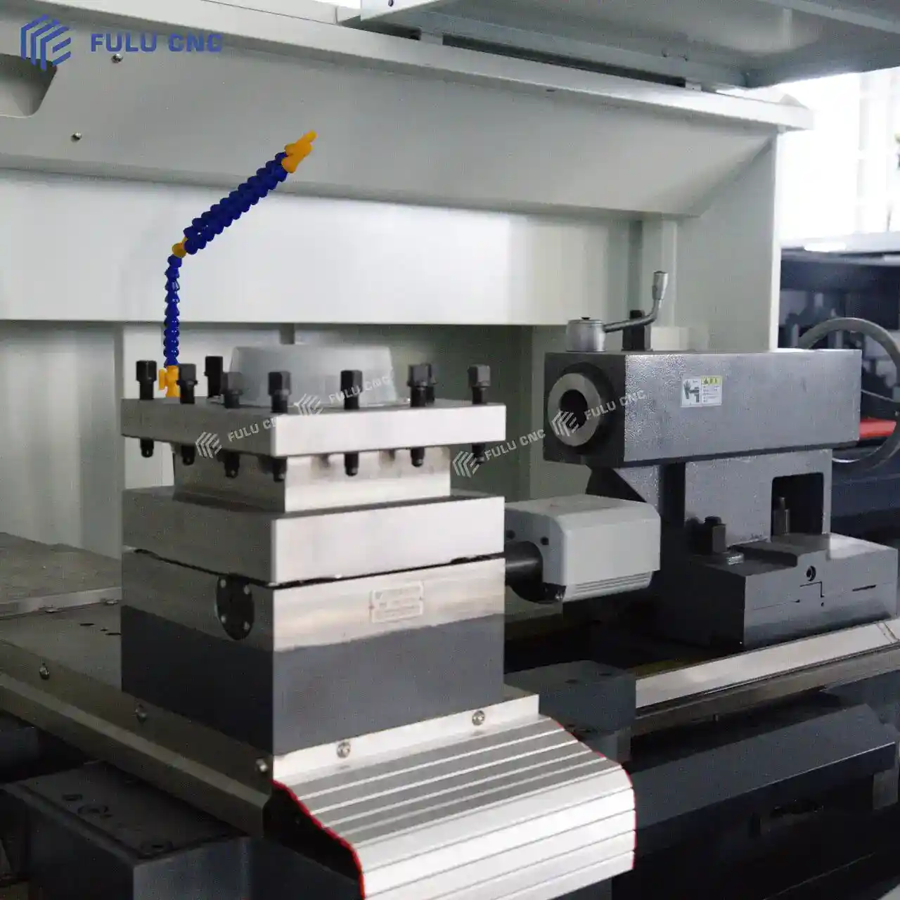 cnc lathe ck6180 1500 4 station electric-turret