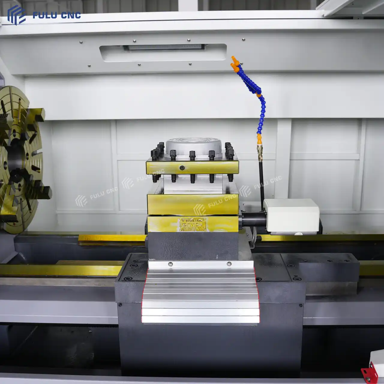 cnc lathe ck6180 1500 station electric turret