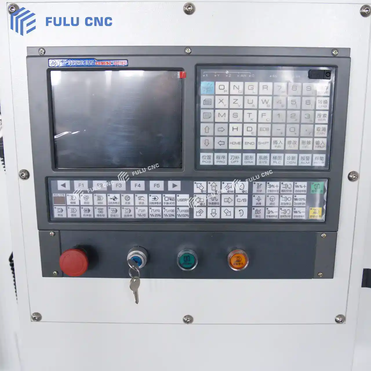cnc lathe ck6186-1500 gsk control system