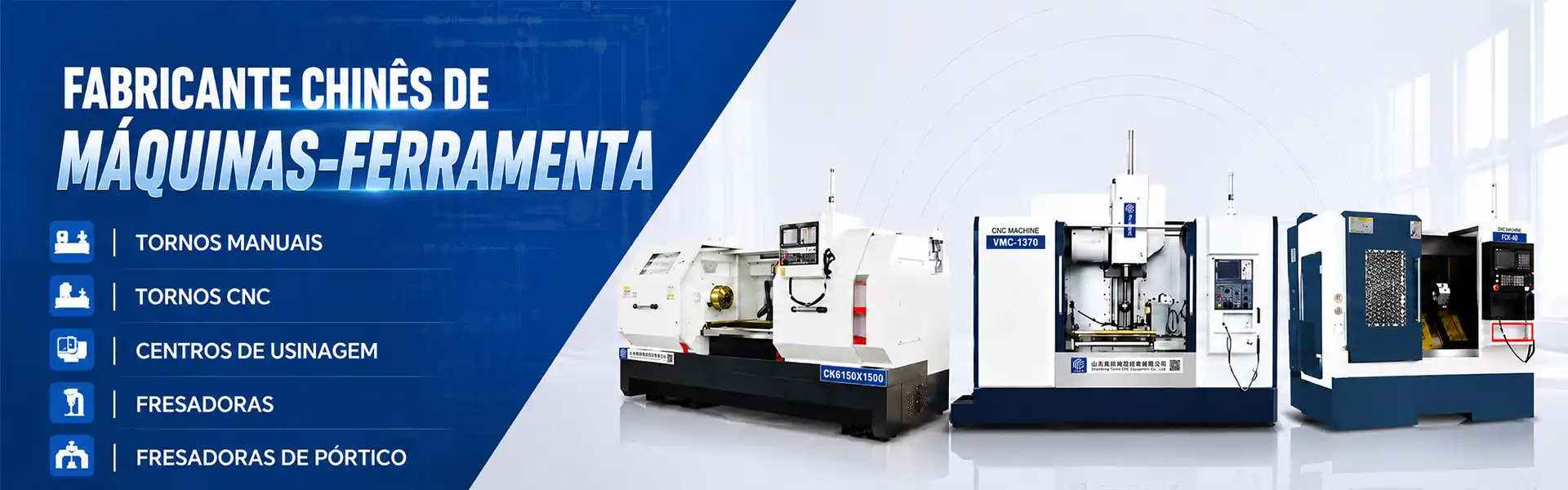 fabricante chines de maquinas ferramenta