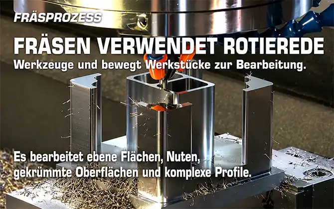 fraesbearbeitungsprozess