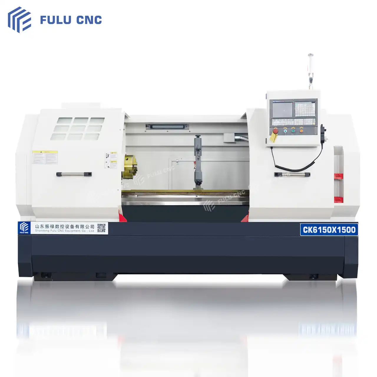 high performance cnc lathe ck6150 1500