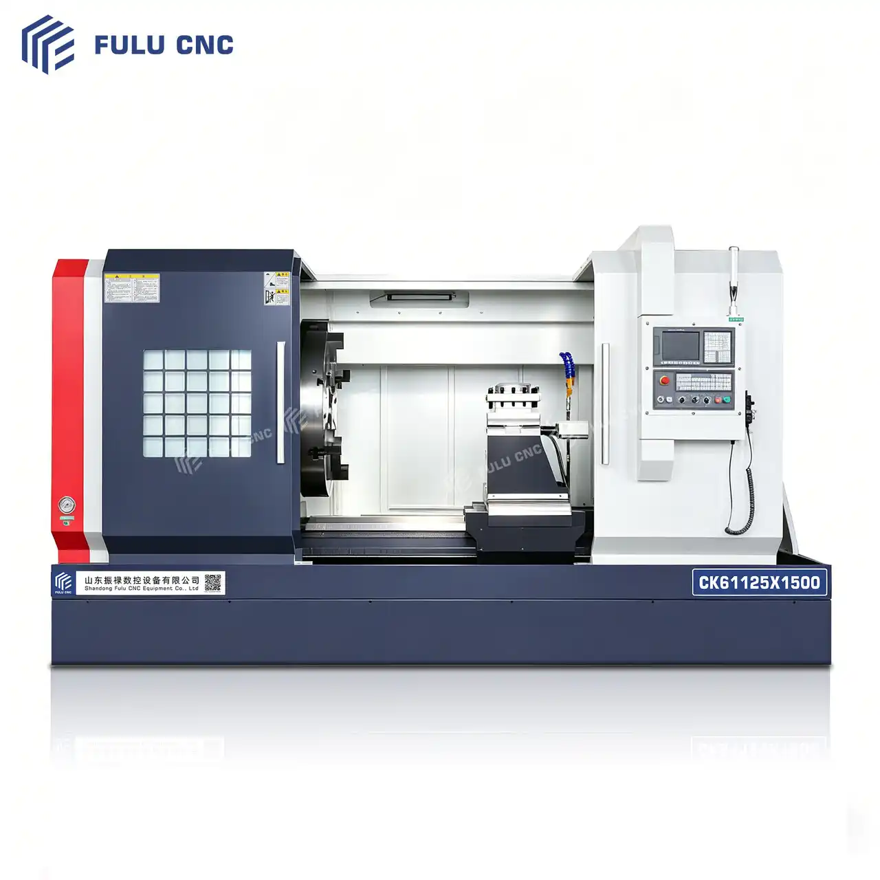 high precision cnc lathe ck61125-1500