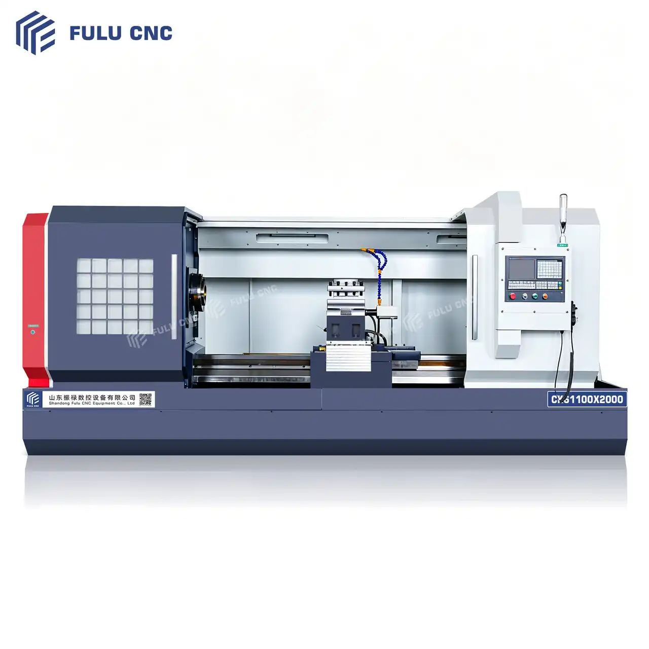 high rigidity cnc lathe ck61100-2000