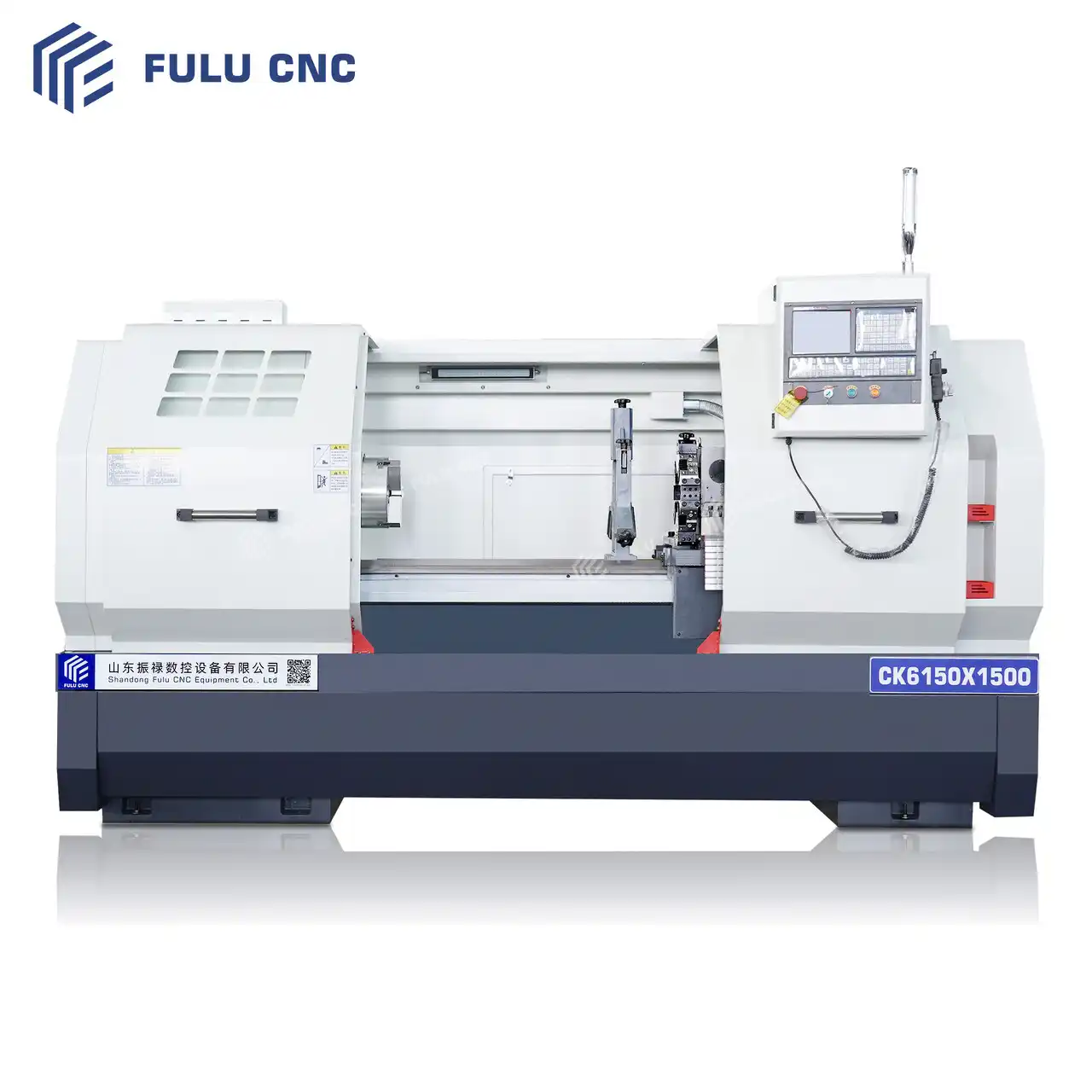 high rigidity cnc lathe ck6150 1500