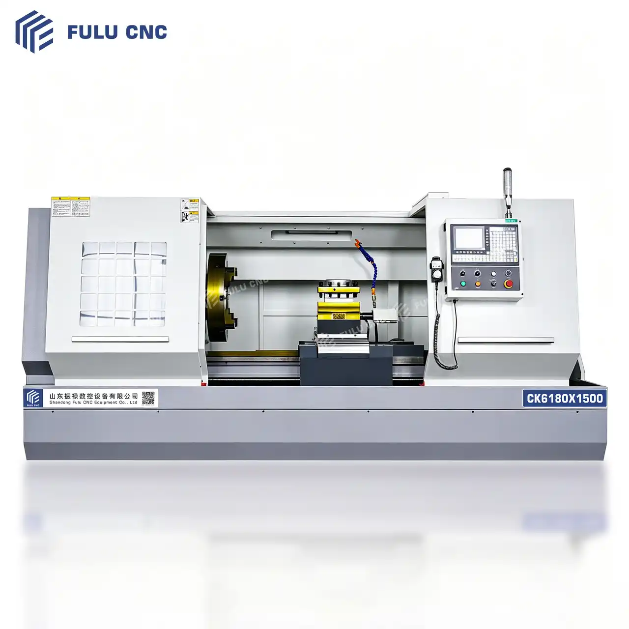 horizontal cnc lathe ck6180 1500