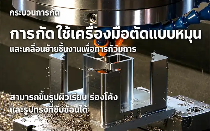 กระบวนการ กัดขึ้นรูป