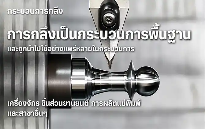 กระบวนการ กลึงขึ้นรูป