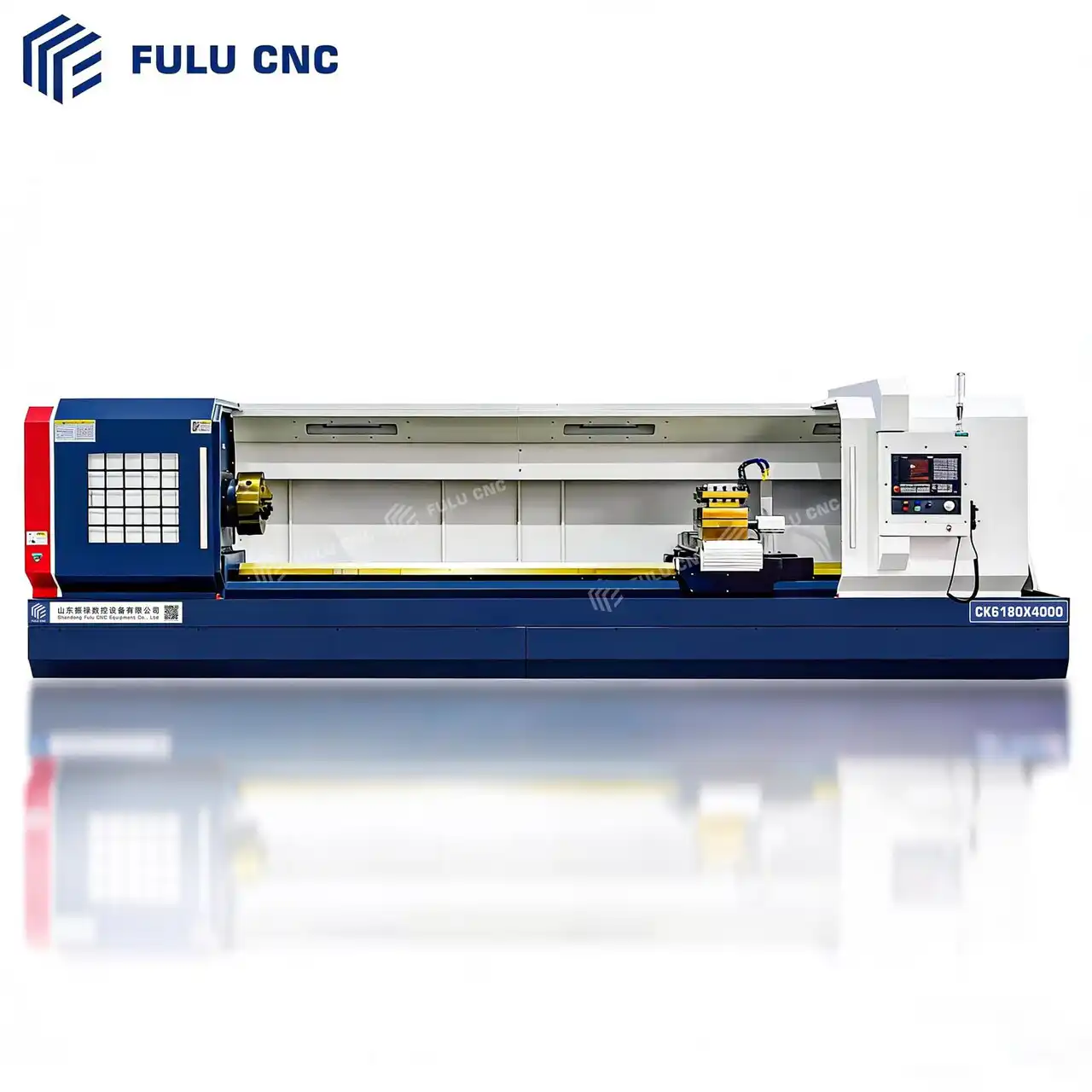 large bore cnc lathe ck6180 4000