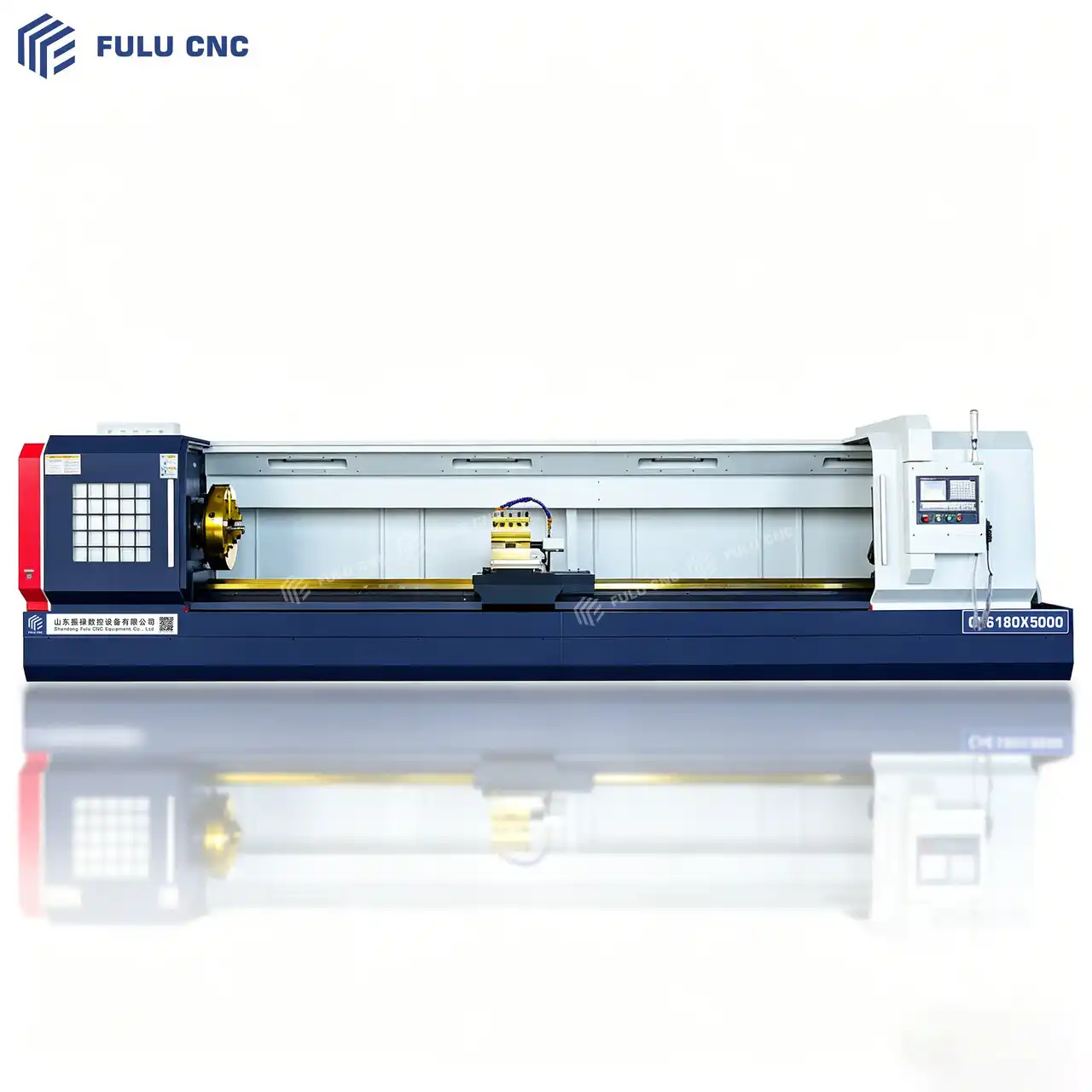 long bed cnc lathe ck6180 5000