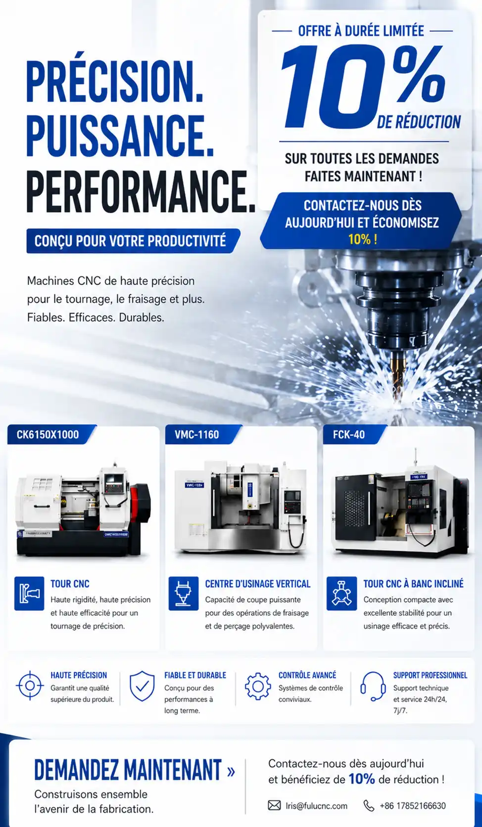 Offerta speciale macchine CNC