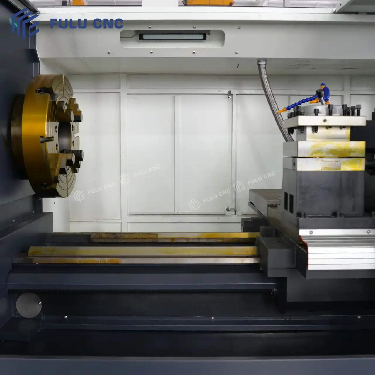 pipe thread cnc lathe qk1325-1500 guideways