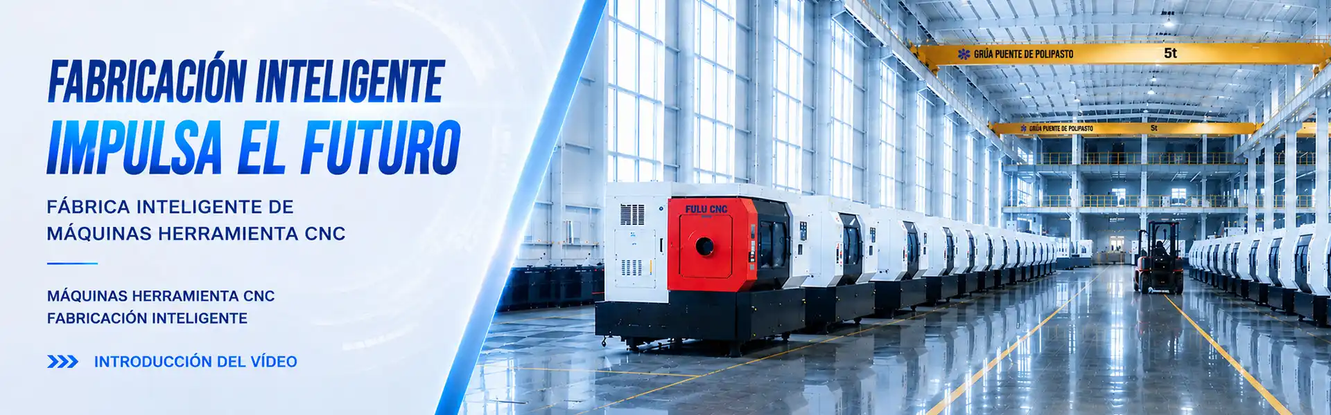 recorrido por la fabrica de maquinas cnc