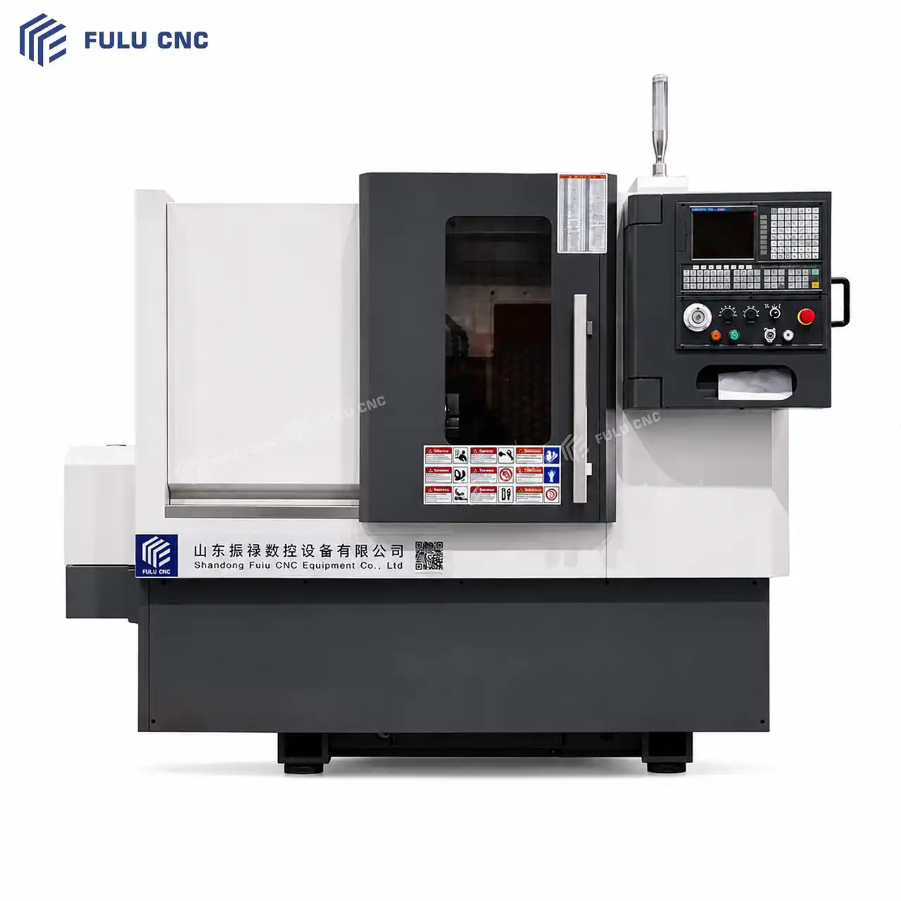 slant bed cnc lathe fck40