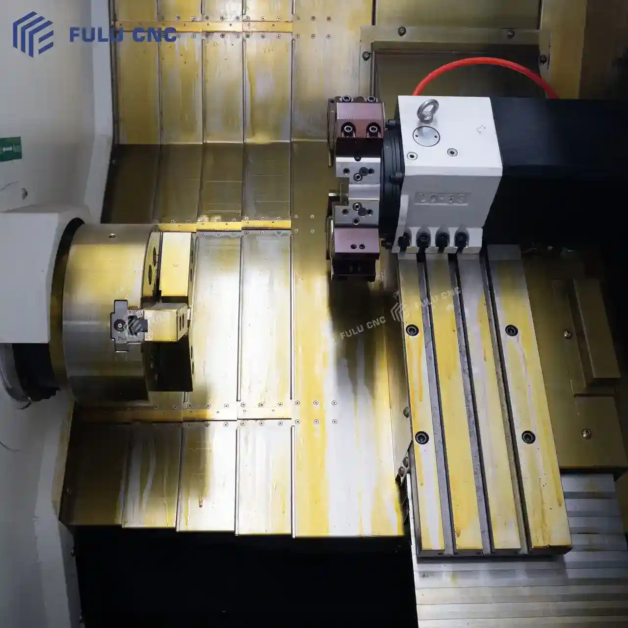 Slant Bed CNC Lathe FCK40 Bed Structure