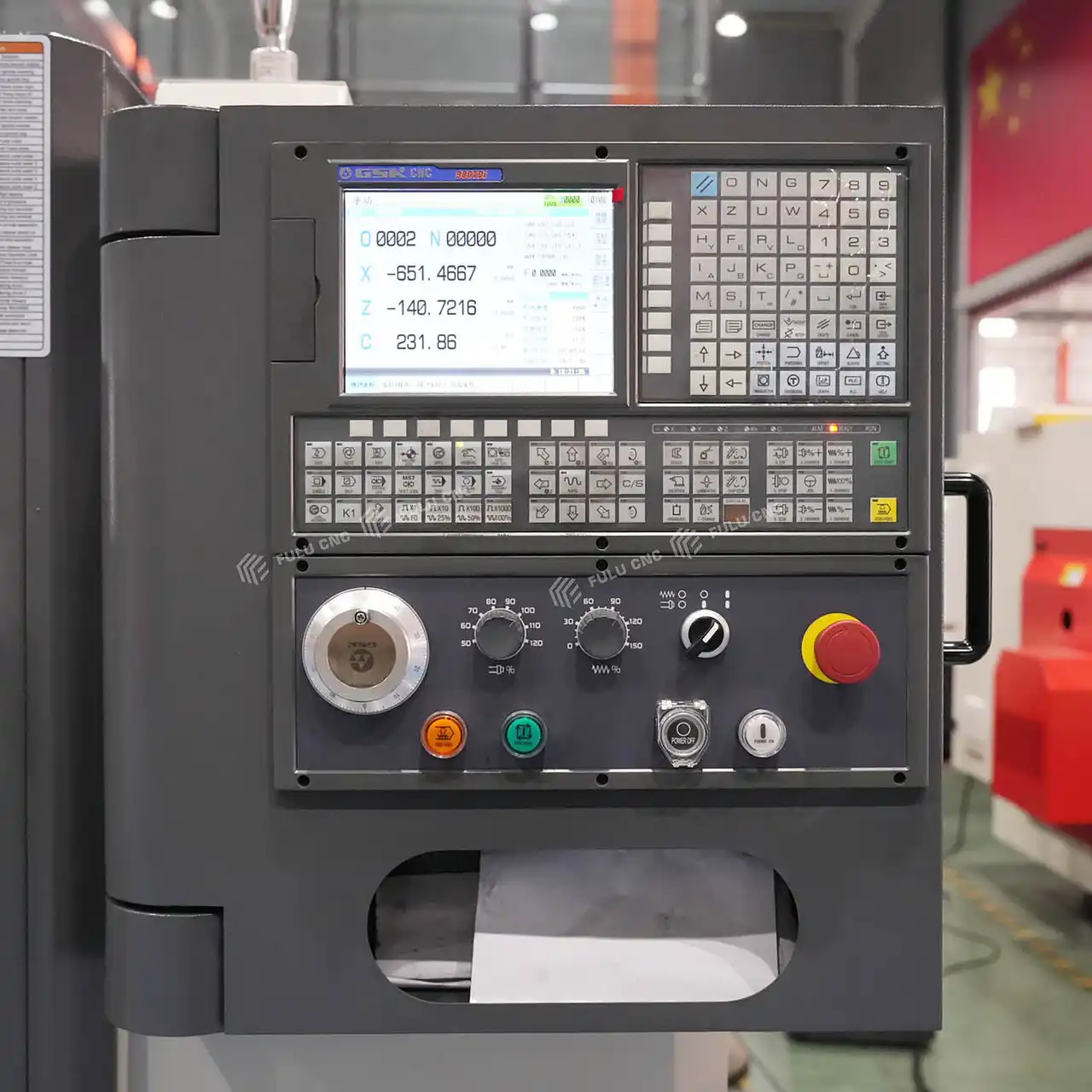 Slant Bed CNC Lathe FCK40 GSK Control System