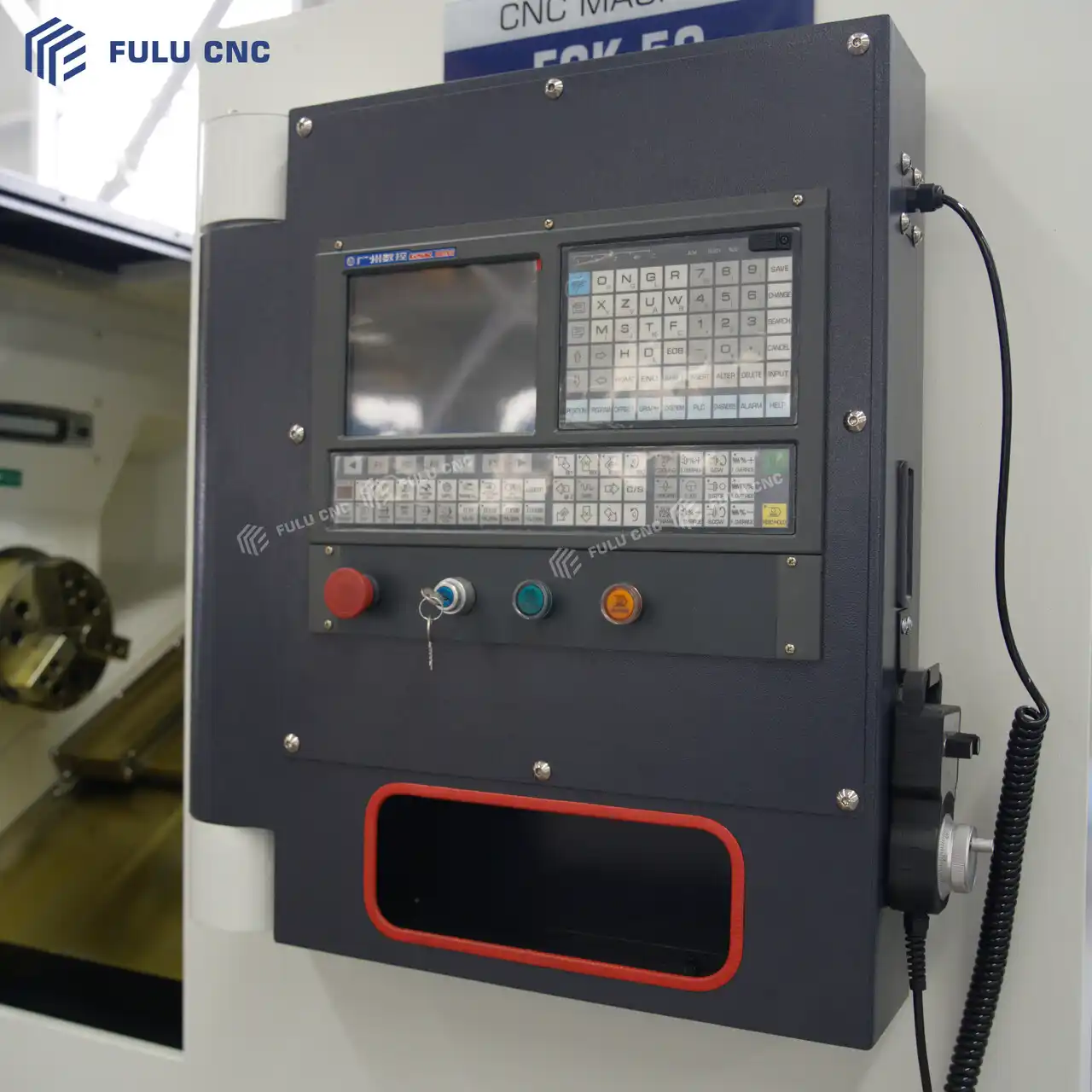 Slant Bed CNC Lathe FCK50 GSK Control System