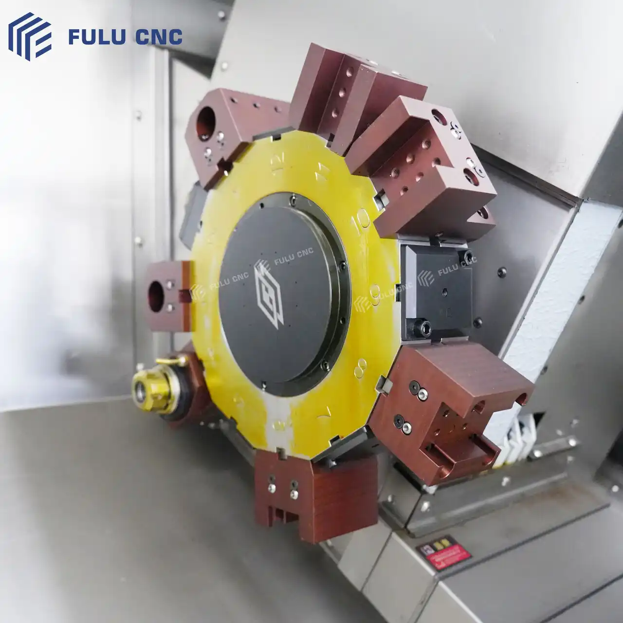 Slant Bed CNC Lathe FCK56 12 Station Turret