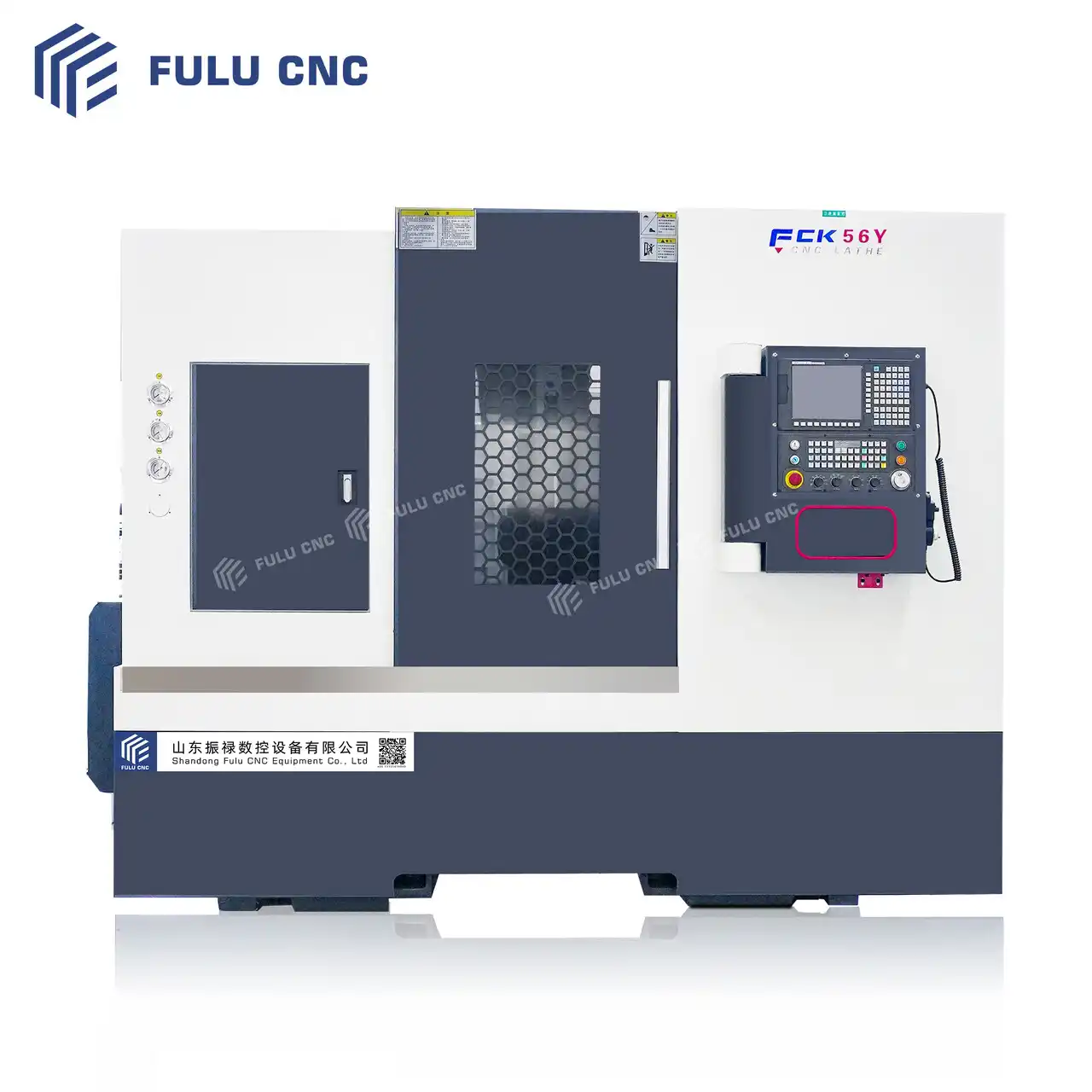 slantbed cnc lathe fck56