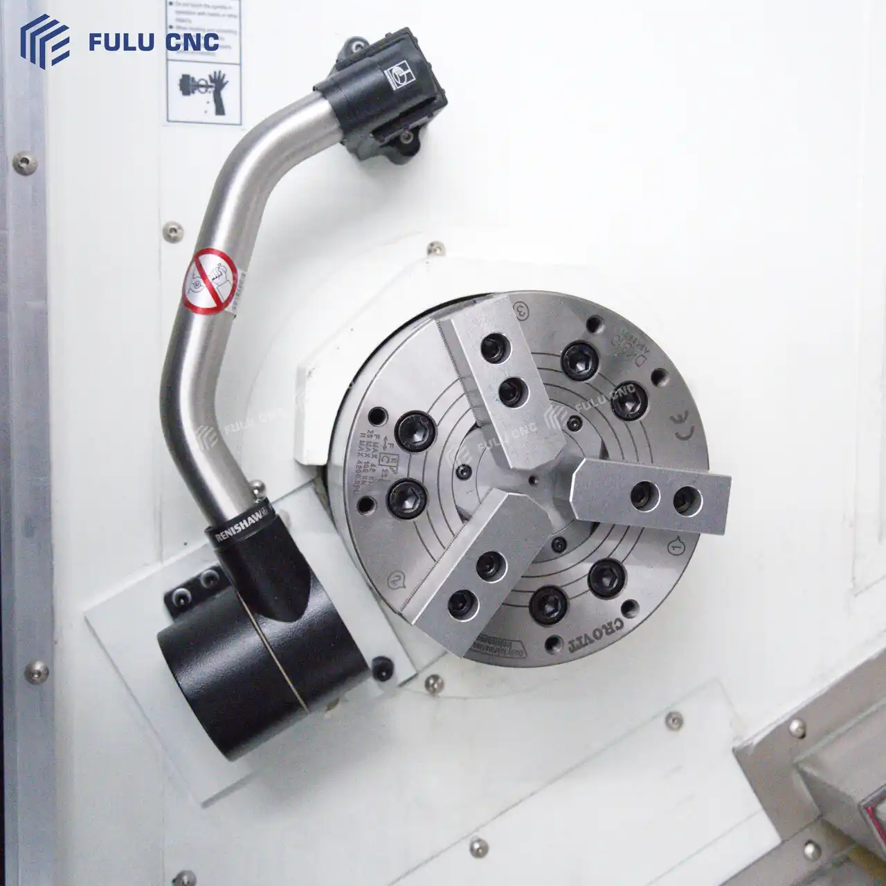 Slant Bed CNC Lathe FCK56Y-1200 3 Jaw Chuck