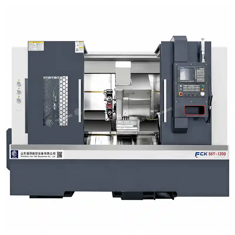 slant bed cnc lathe fck56y-1200