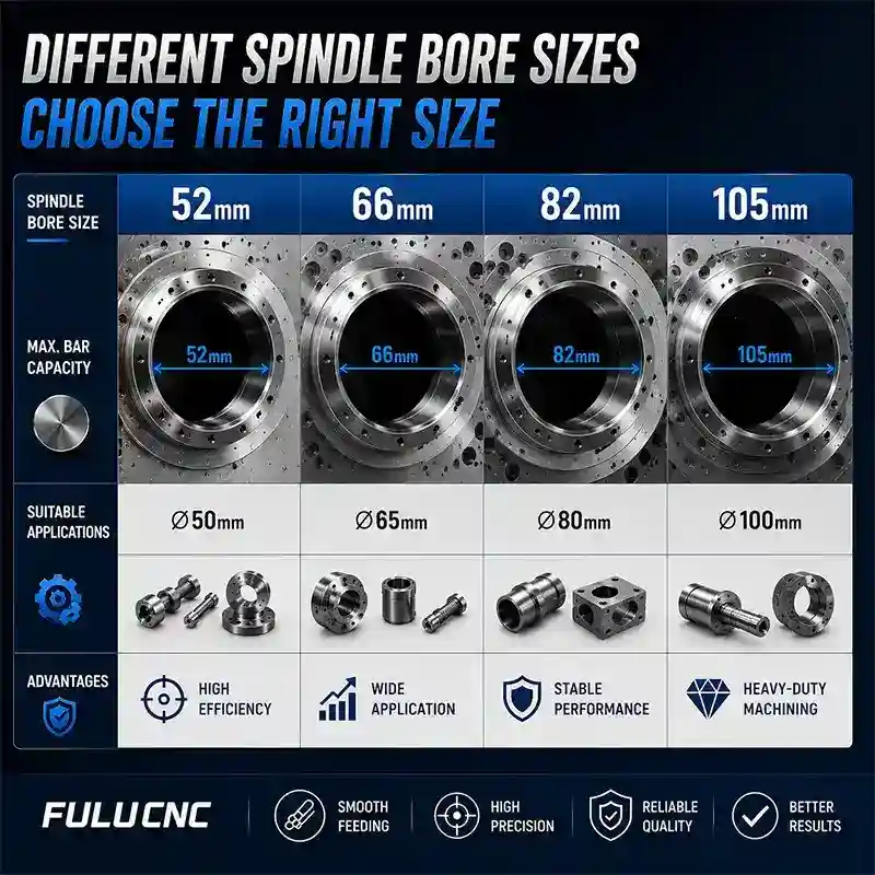 spindle bore size selection