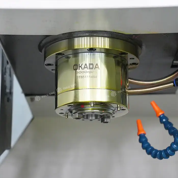 vertical machining center spindle