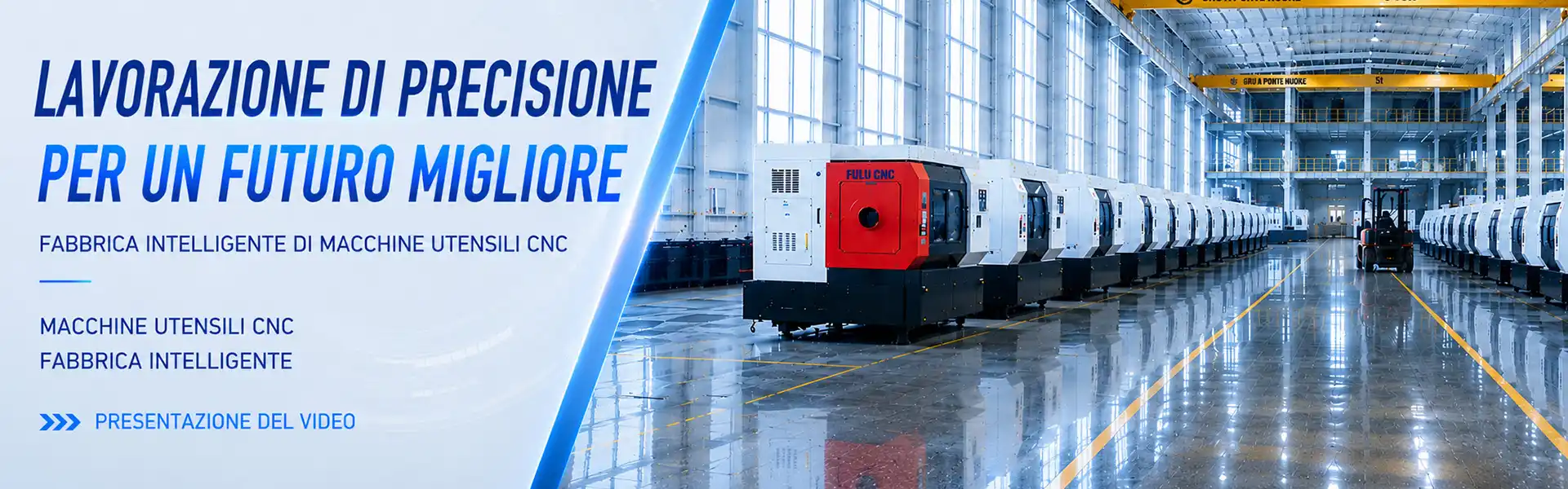 visita alla fabbrica di macchine cnc